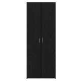 Highboard 2 pcs Black Oak 70 x 42.5 x 185 cm 3365593
