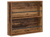 Magazine Rack 2 pcs Old Wood 60 x 12 x 70 cm Engineered Wood 890837