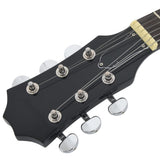 Electric Guitar for Kids with Bag Brown and Black 3/4 30" 70197