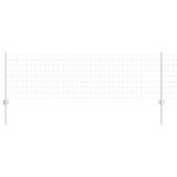 Fence and Post Silver 0.6 x 10 m Steel 3336215