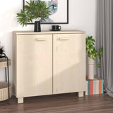 Sideboard HAMAR Honey Brown 85x35x80 cm Solid Wood Pine 340492