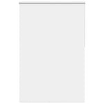 ZNTS Roller Blind Blackout White 155x230 cm Fabric Width 151.6 cm Polyester 4011997