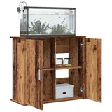 Aquarium Stand Old Wood 81x36x73 cm Engineered Wood 857284