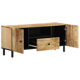 TV Cabinet 105x33x46 cm Solid Wood Mango 356905