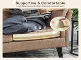 Two-Seater Leathaire Sofa - Light Brown T3398P424902