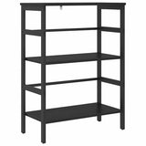Bookshelf Black Oak 60 x 29.5 x 81 cm Engineered Wood 883916
