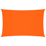 ZNTS Sunshade Sail Oxford Fabric Rectangular 2.5x5 m Orange 135704
