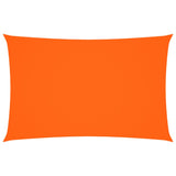 ZNTS Sunshade Sail Oxford Fabric Rectangular 2.5x5 m Orange 135704