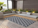 310419 Outdoor Carpet ARAKIL Black 190x290 cm PP