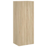4 Piece TV Wall Units Sonoma Oak Engineered Wood 3216430