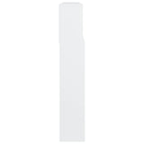 Headboard Cabinet White 220x19x103.5 cm 811898