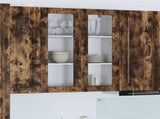 Dishwasher Panel Kalmar Smoked Oak 80 x 31 x 100 cm 884809