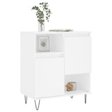 ZNTS Sideboard White 60x35x70 cm Engineered Wood 831188