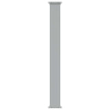 Patio Retractable Side Awning 120 x 300 cm Grey 45189