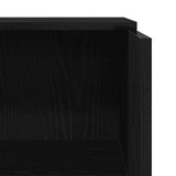 Reception Desk Black 55x50x103.5 cm Engineered Wood 859016