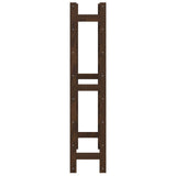 Wine Rack for 56 Bottles Brown Solid Wood Pine 373393
