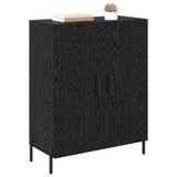 Sideboard Black Oak 69.5 x 34 x 90 cm Engineered Wood 881476