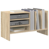 Record Cabinet Sonoma Oak 78.5 x 35 x 45 cm Engineered Wood 891074