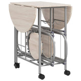 Five Piece Folding Dining Set MDF 243901