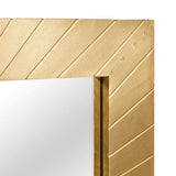 Bathroom Cabinet Set 2 pcs Black and Gold Solid Mango Wood 3310024