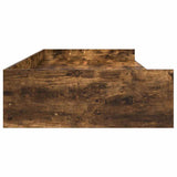 Bed Frame with Headboard Old Wood 75 x 190 cm Engineered Wood 3335259