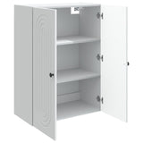 Wall-Mounted Cabinet White 66 x 34.5 x 90 cm Engineered Wood 898055