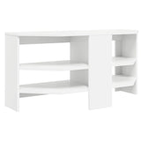 Corner TV Cabinet 102 x 40.5 x 45 cm White Engineered Wood 889775