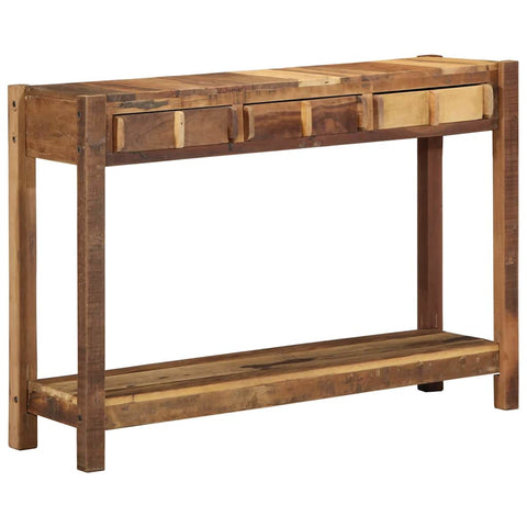 Console Table Brown 107 x 33 x 76 cm Solid Reclaim wood 4019623