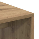 Desk with Shelf Artisan Oak 102 x 50 x 124 cm Engineered Wood 869361