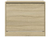 Shoe Cabinet Sonoma Oak 60x42x69 cm Engineered Wood 839982