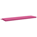 2-Piece Bench Cushions SOEST 2 pcs 100% Polyester Pink 948955