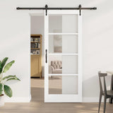Sliding Door Manual White 86 x 211 cm Wood and metal 3332342