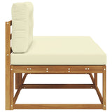 Sectional Sofa Units with Cushion 2 Piece Natural 900547