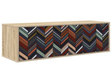 Wall-mounted TV Cabinet OMMEN 102 x 33 x 40 cm Sonoma Oak 8007169