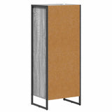 Bathroom Cabinet Grey Sonoma 40 x 30 x 100 cm Engineered Wood 886501