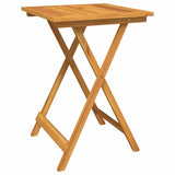 Garden Bistro Set 3 pcs Brown Solid Acacia Wood 42000952