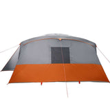Family Tent Tunnel 16-Person Grey Waterproof 94709
