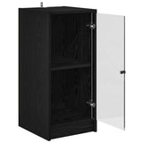 Sideboard Black oak 35 x 37 x 76 cm Engineered wood 882897