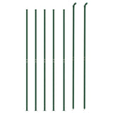 Wire Mesh Fence with Flange Green 2x10 m 154166