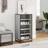 Shoe Rack Grey Sonoma 48x38x97.5 cm Engineered Wood 849207