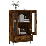 Highboard Smoked Oak 69.5x31x115 cm Engineered Wood 828305