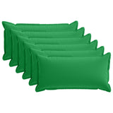 Cushion with Pillow HOUTEN 6 pcs Green Polyester 934070