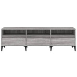 TV Cabinet Grey Sonoma 150x30x44.5 cm Engineered Wood 831923