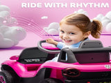 Volkswagen Licensed Kids Electric Car with Remote Control for Ages 3-6 Years, Pink T3398P378913