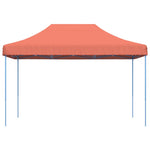 Foldable Party Tent Pop-Up Terracotta 410x279x315 cm 4005013