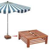 Wooden Parasol Stand Cover 41449