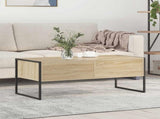 Coffee Table Sonoma 100 x 46 x 40 cm Engineered Wood 886445