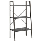 ZNTS 3-Tier Standing Shelf Black 56x35x108 cm 336363