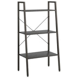 ZNTS 3-Tier Standing Shelf Black 56x35x108 cm 336363