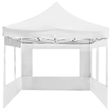 Professional Folding Party Tent with Walls Aluminium 6x3 m White 45510